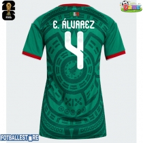 Mexico Edson Alvarez #4 Hjemmedrakt Dame VM 2026 Kortermet